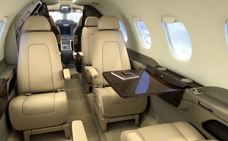 Phenom 300 interior