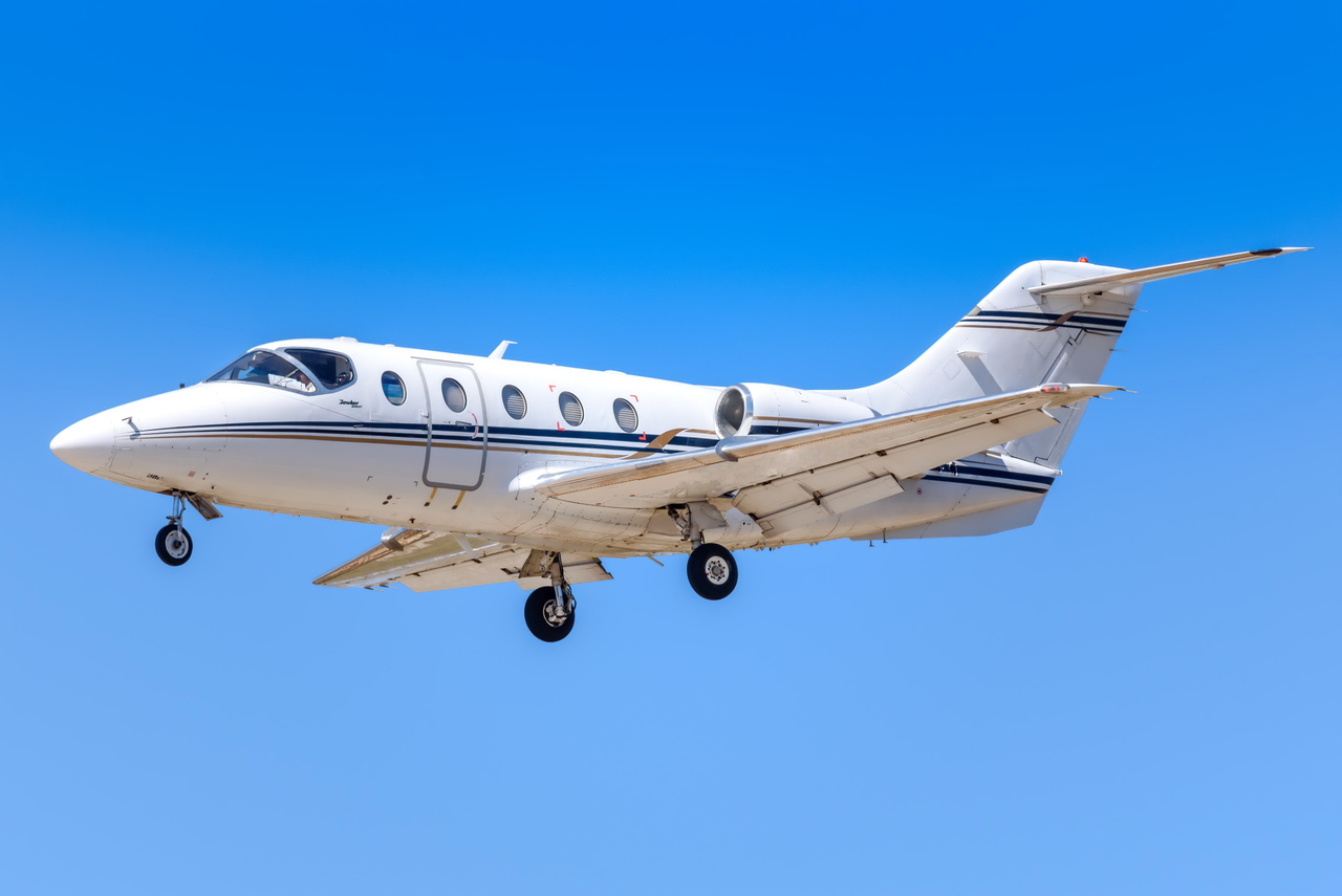 Beechjet 400A private jet charter