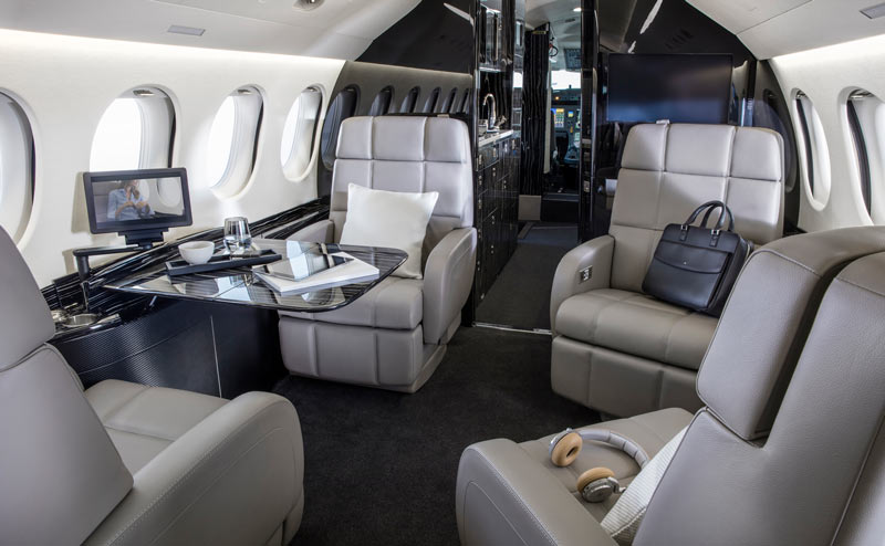 Falcon 8X Interior