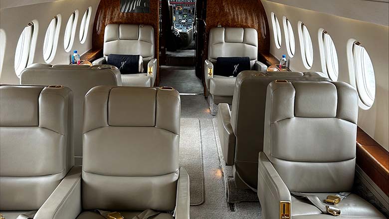 Falcon 2000EX Interior