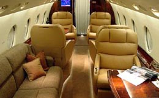 Gulfstream GIV Interior