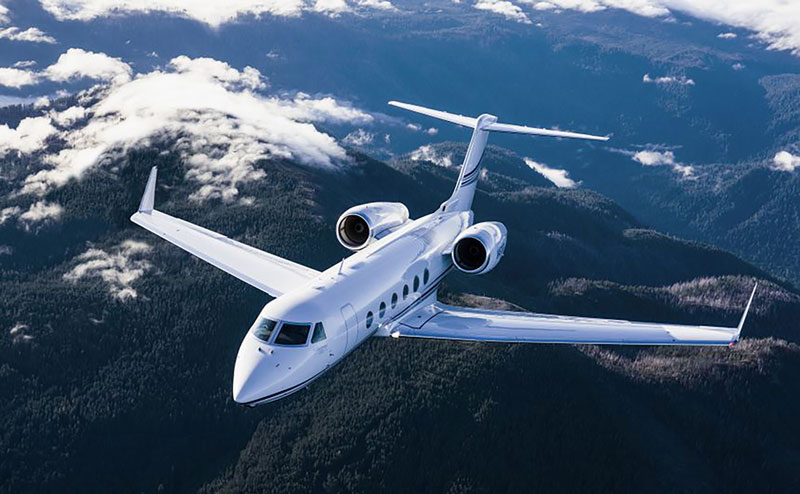 Gulfstream G450 private jet charter'