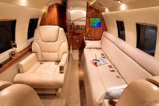 Hawker 700A Interior