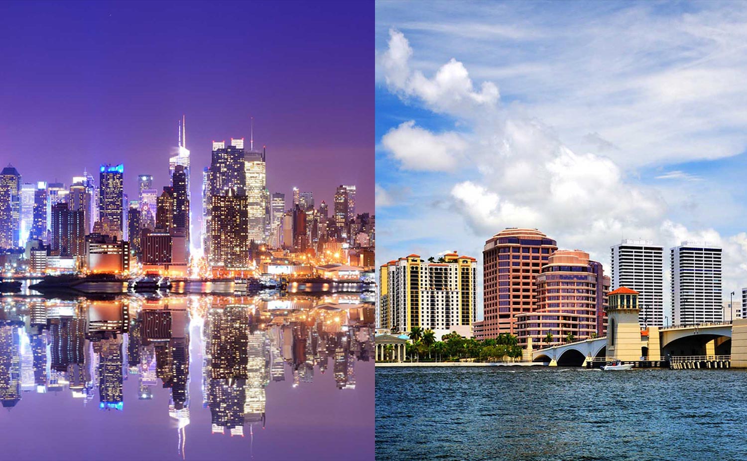 New York & West Palm Beach