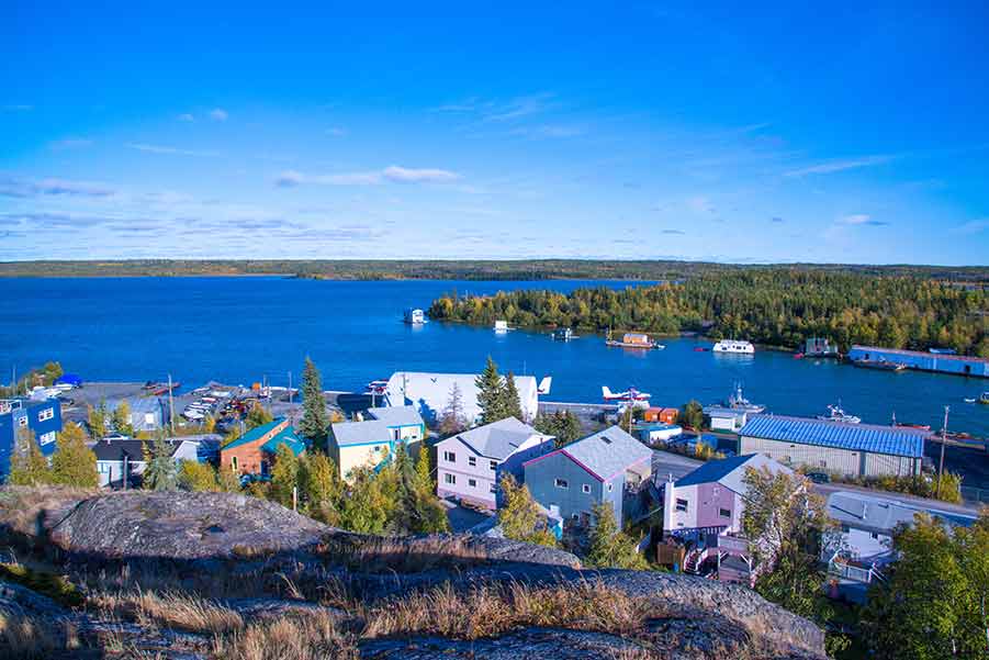 Yellowknife private jet charter
