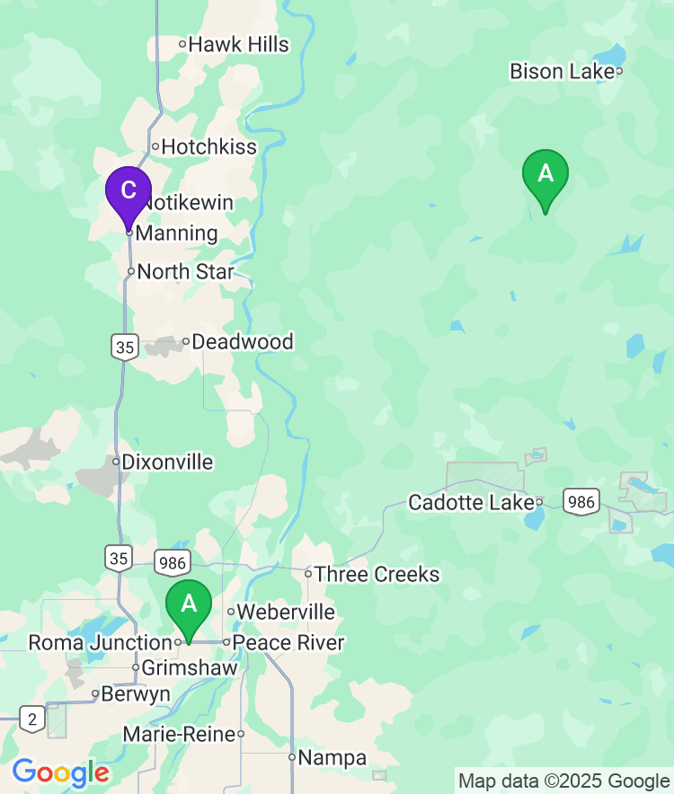 Manning Available Airport Options