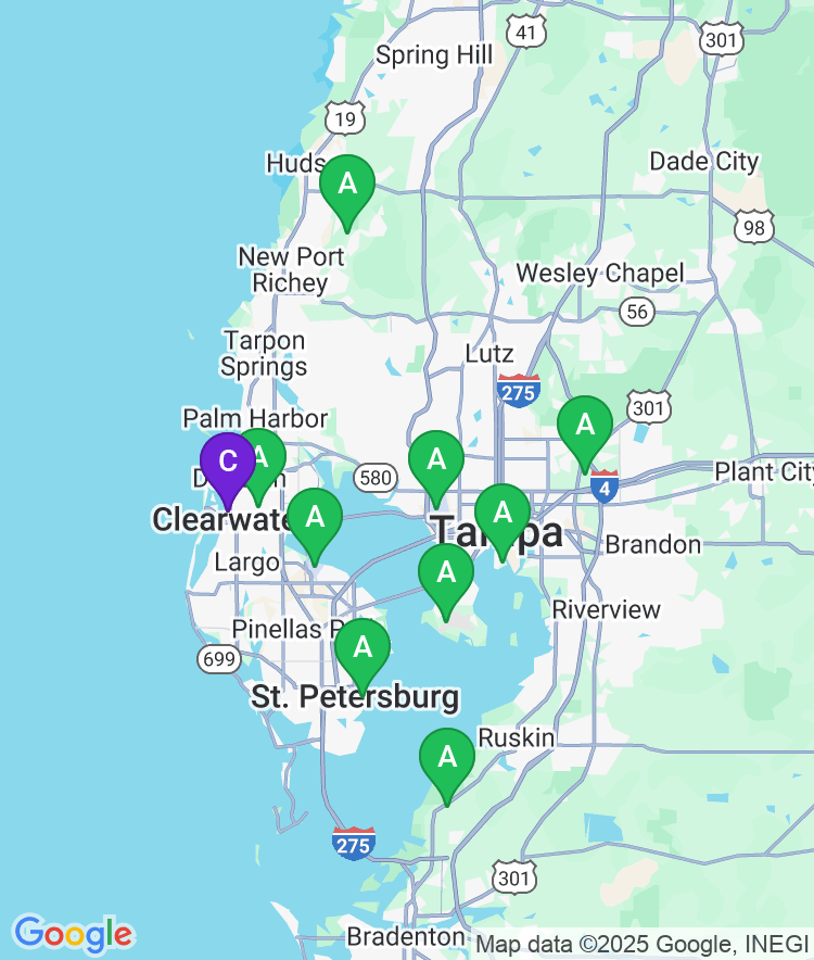 Clearwater Available Airport Options