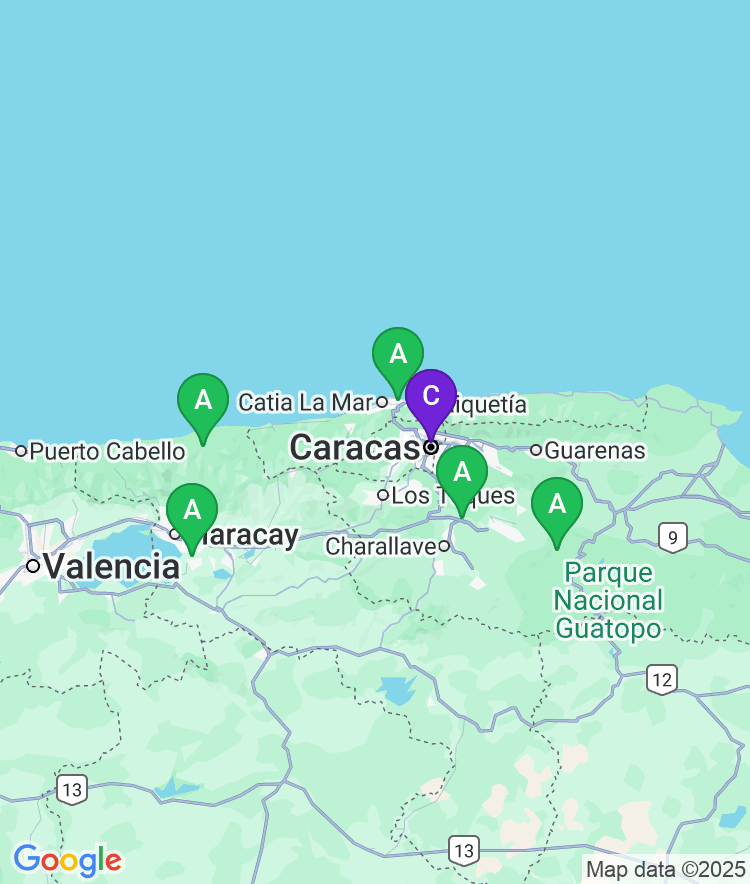 Caracas Available Airport Options