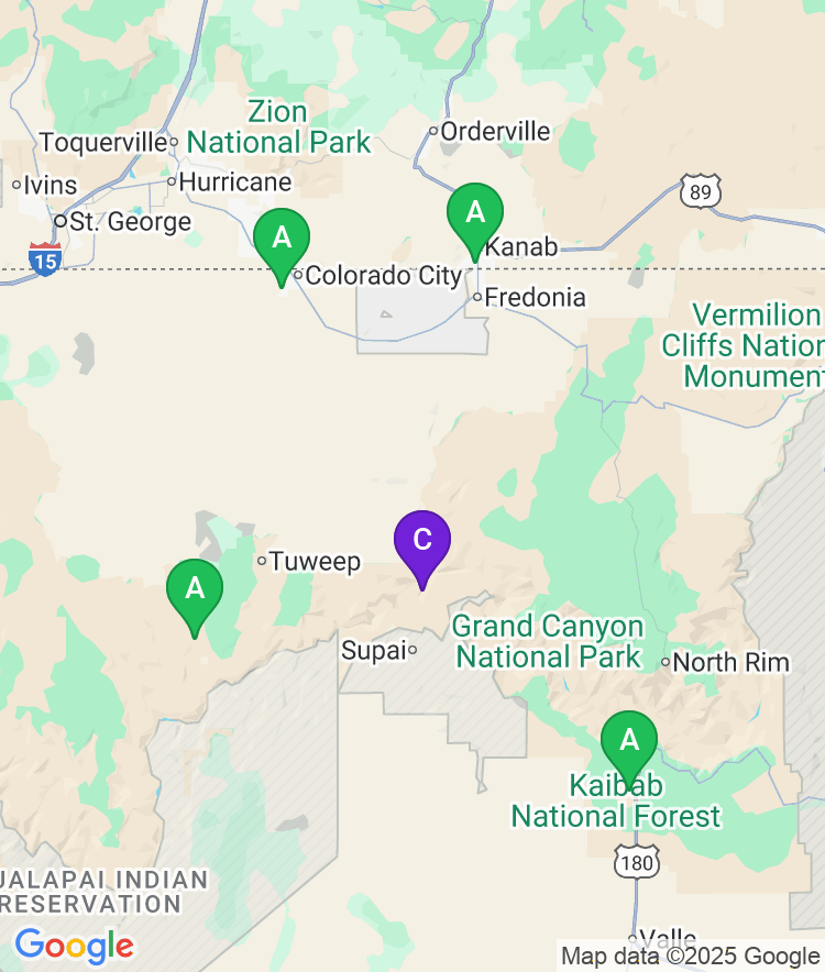 Grand Canyon Available Airport Options