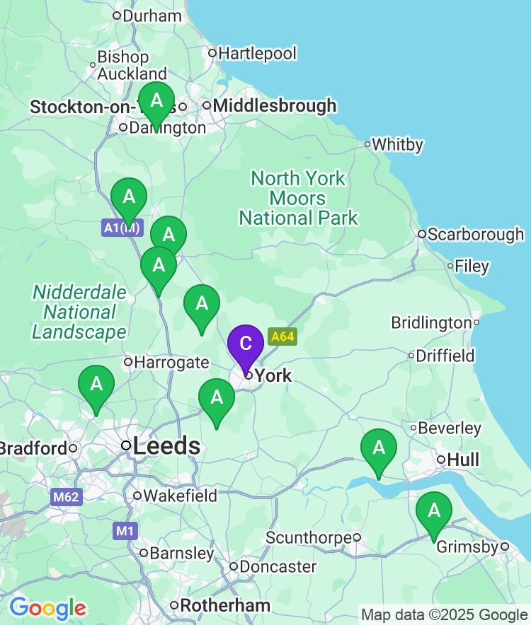 York Available Airport Options