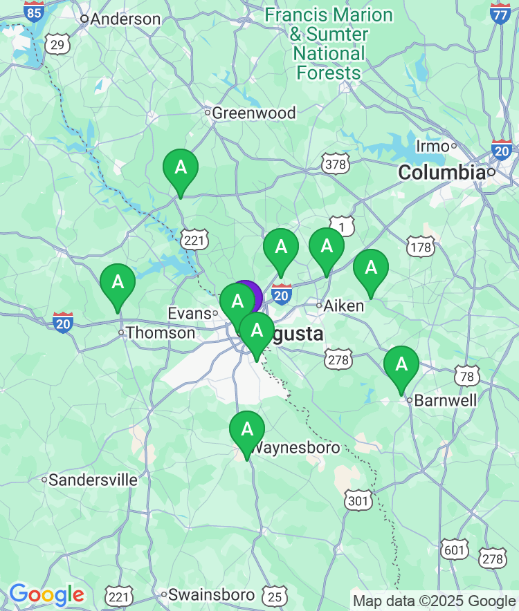 Augusta Available Airport Options