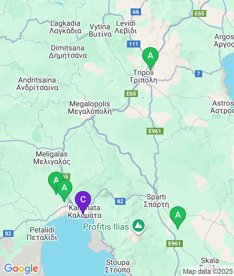 Kalamata Available Airport Options