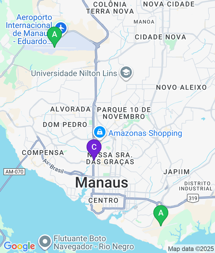 Manaus Available Airport Options
