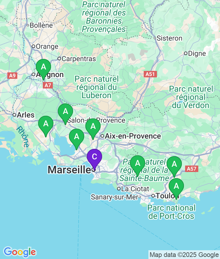 Marseille Available Airport Options
