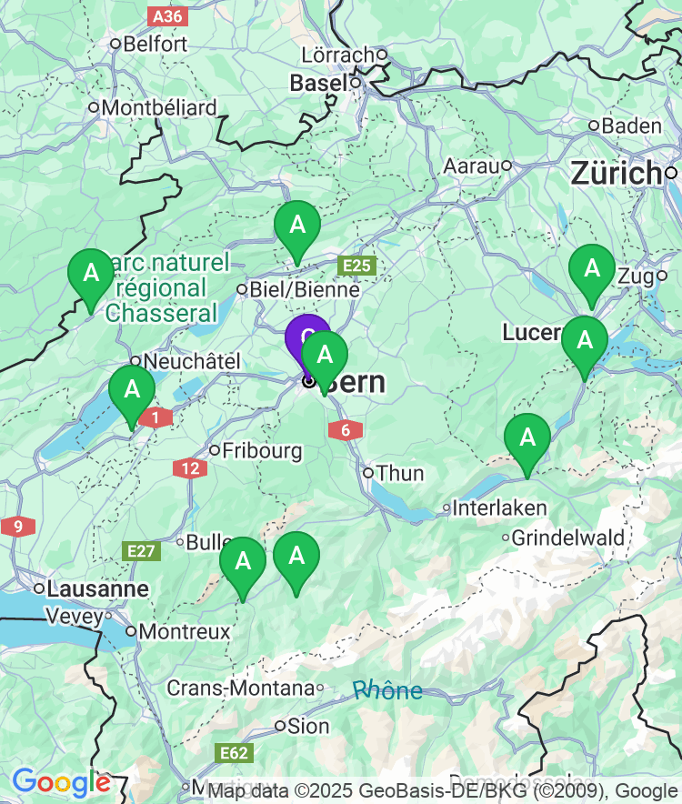 Bern Available Airport Options
