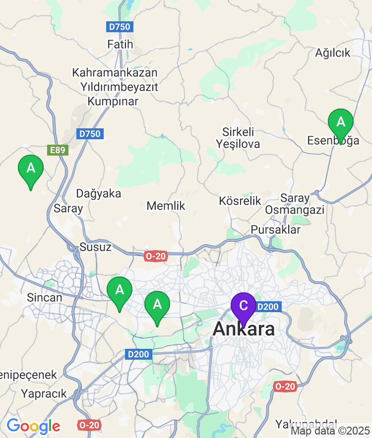 Ankara Available Airport Options