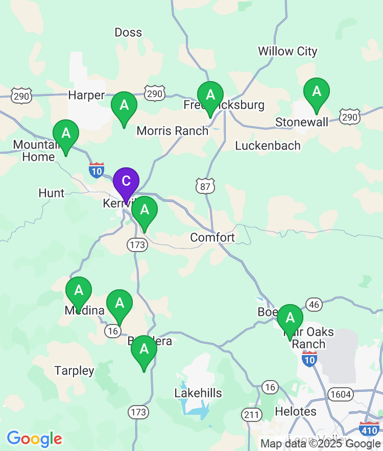 Kerrville Available Airport Options