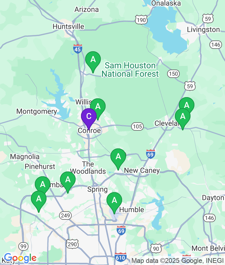 Conroe Available Airport Options