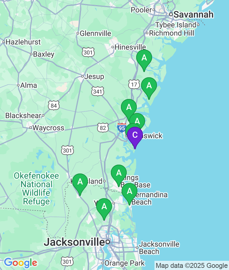 Jekyll Island Available Airport Options