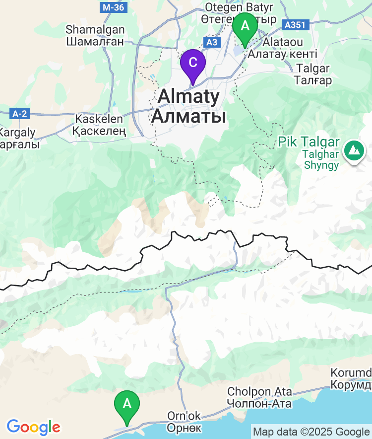 Almaty Available Airport Options